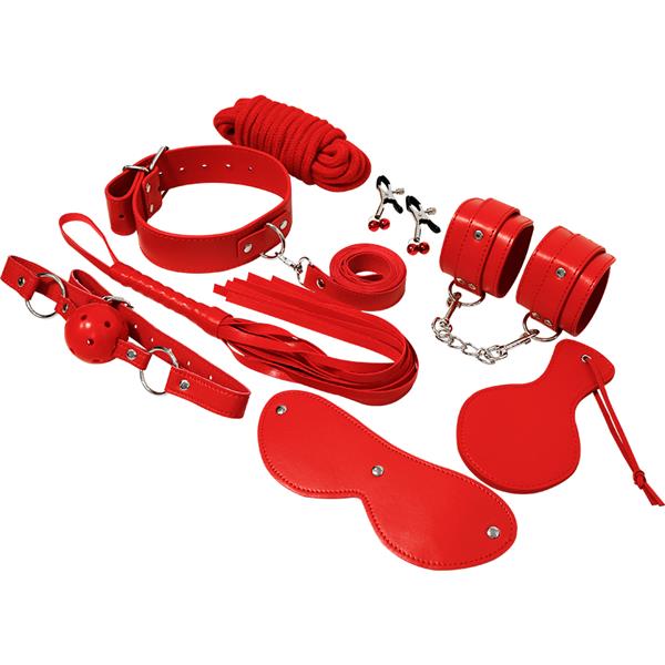 BDSM FETISH KIT RED SERIES