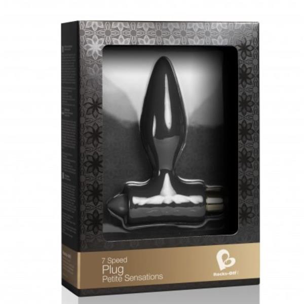PETITE SENSATIONS ANAL PLUG FOR BEGINNERS - BLACK