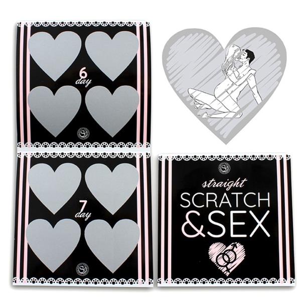 SCRATCH & SEX GAME FOR STRAIGHT COUPLES (ES/EN/FR/PT/DE)