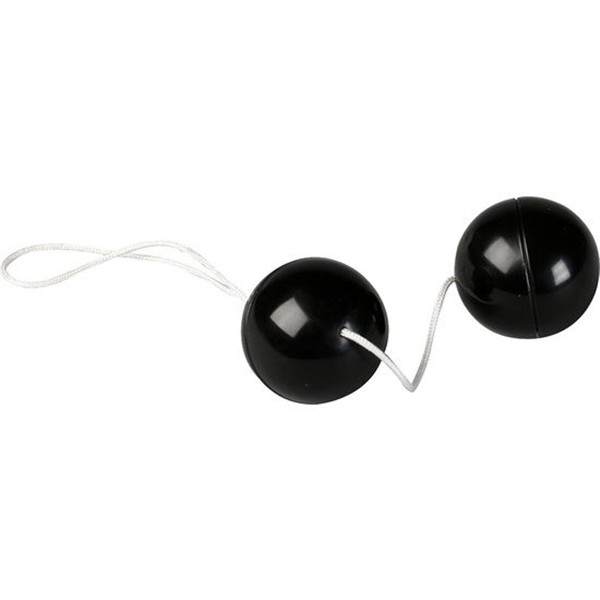 SUPERSOFT ORGASMIC BALLS BLACK