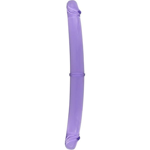 DOUBLE PENIS 30 CM PURPLE