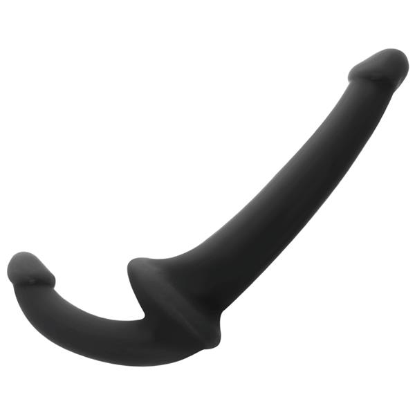 DILDO WITH RNA S WITHOUT SUBJECTION BLACK