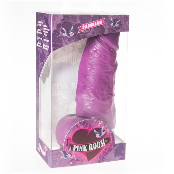 REALISTIČNI DILDO PURPLE 17 CM