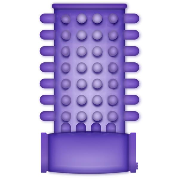 RING VIBRATING SLEEVE PURPLE