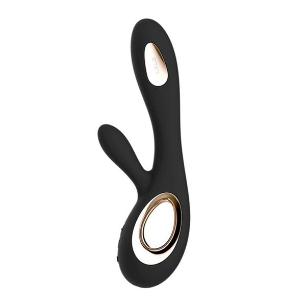 SORAYA WAVE VIBRATOR RABBIT BLACK