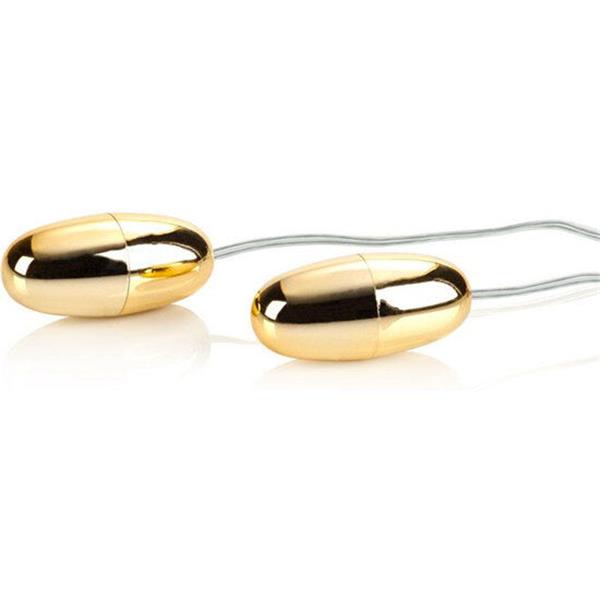 VIBRATING BULLETS GOLD DUO