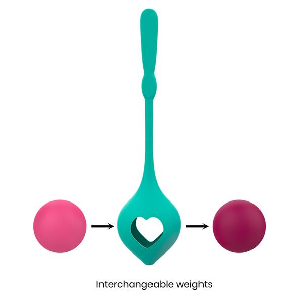DEVA AQUA GREEN PELVIC TRAINING SET
