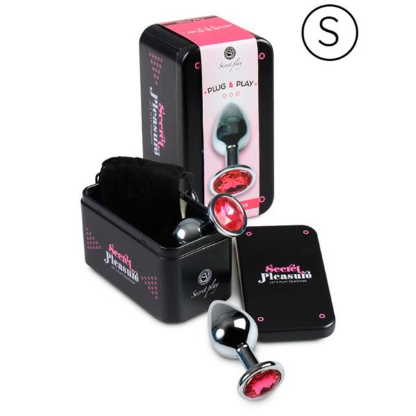 PLUG ANAL ALUMINUM FUCHSIA 7 CM