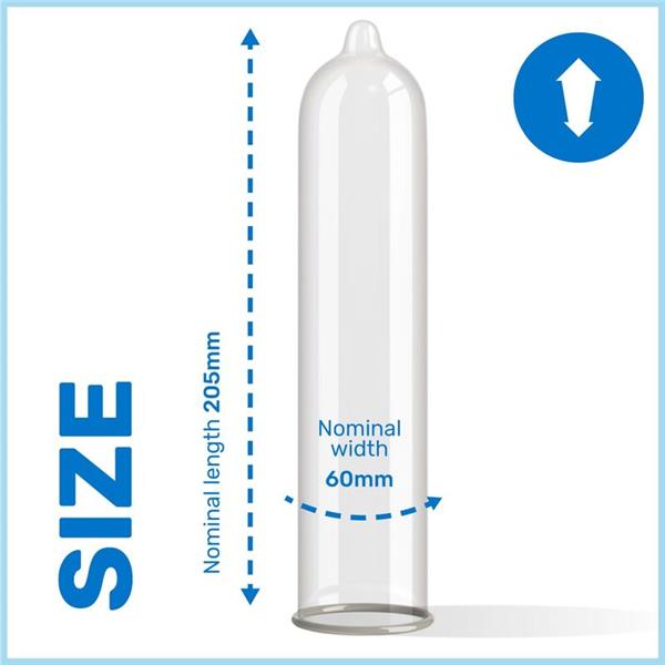 CONDOM NATURELLE RANGE 144 UNITS