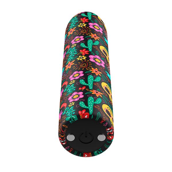 RECHARGEABLE SKULL MAGNETIC BULLET 10 INTENSITIES