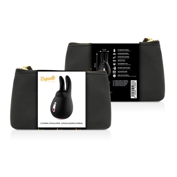 CLITORIAL STIMULATOR BLACK / GOLD