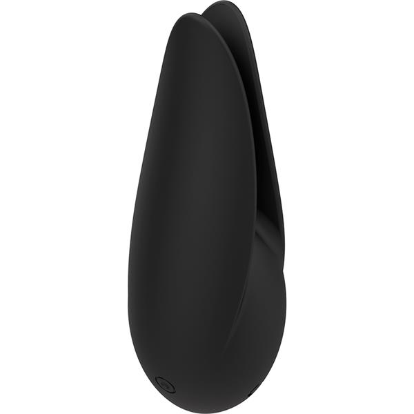 CLITORIAL STIMULATOR BLACK / GOLD FLOWER