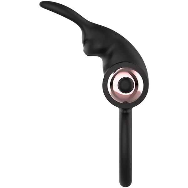 COCK RING WITH VIBRATOR BLACK/ GOLD