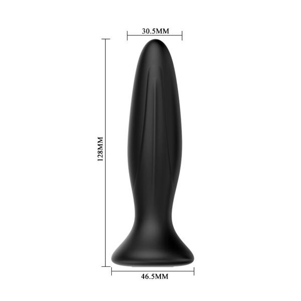 PUNJIVI CRNI VIBRATOR ANAL PLUG