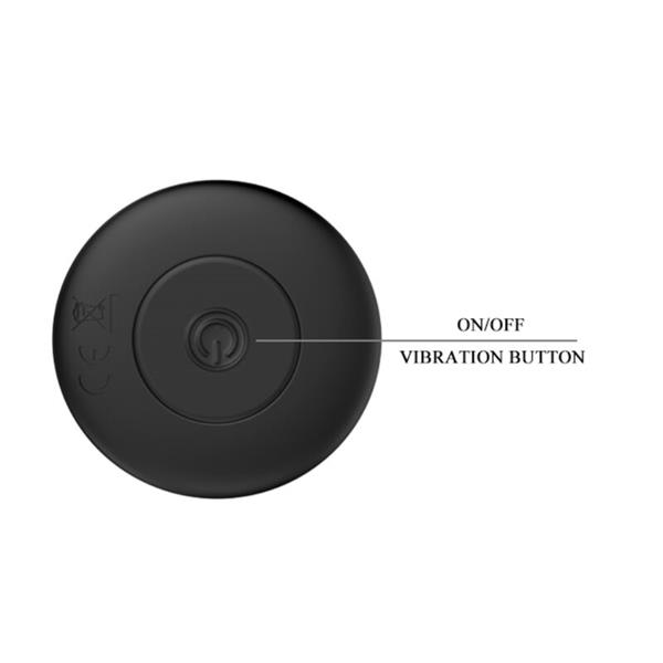 PUNJIVI CRNI VIBRATOR ANAL PLUG