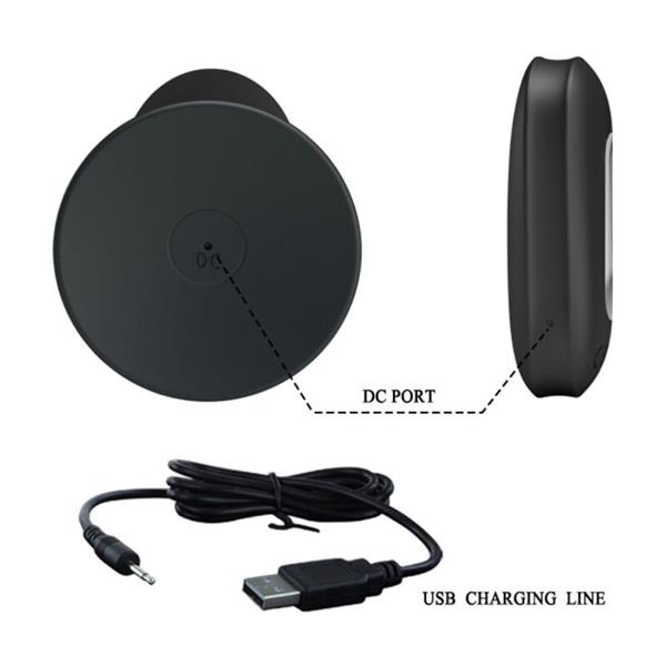 ANAL PLUG WITH VIBRATION BLACK REMOTE CONTROL