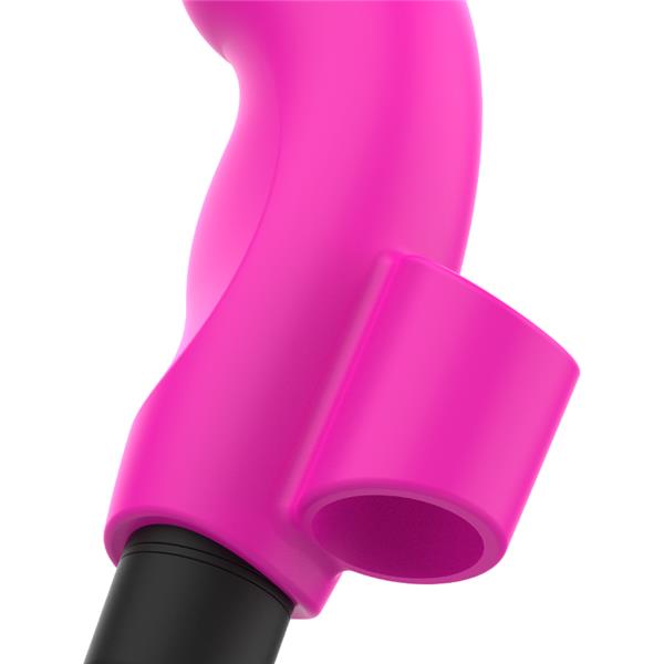 NEON PINK THIMBLE VIBRATOR XMAS EDITION