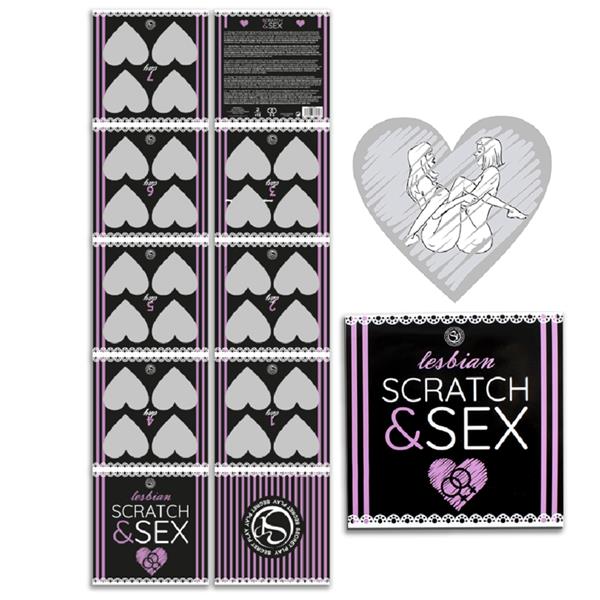 SCRATCH & SEX IGRA ZA PAROVE LEZBIJSKE POZICIJE (ES/EN/FR/PT/DE)