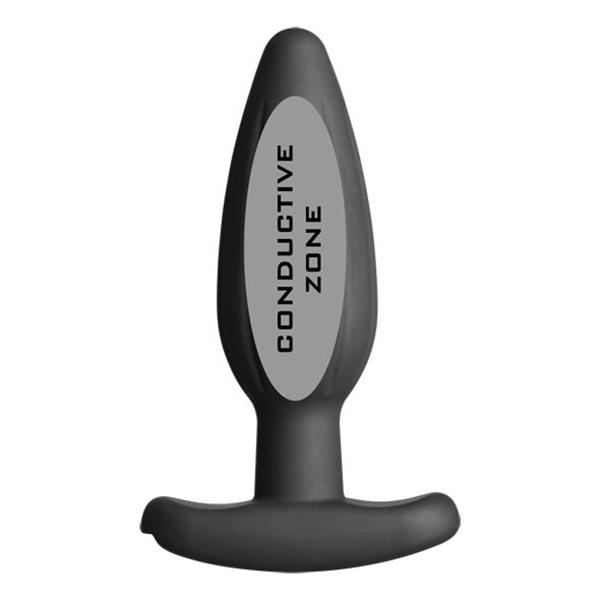 SILICONE BLACK ROCKER BUTT PLUG MEDIUM