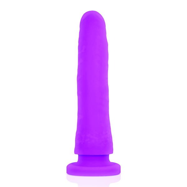 TOYS LILAC DILDO MEDICAL SILICONE 20 CM -O- 4 CM