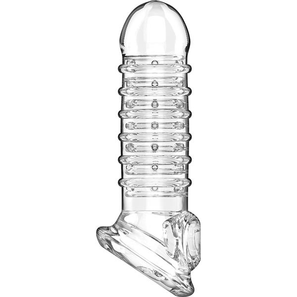 PENIS EXTENSION AND SHEATH V15 TRANSPARENT