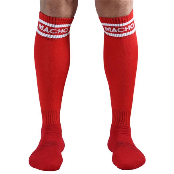 LONG SOCKS ONE SIZE RED