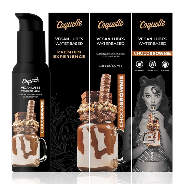 PREMIUM EXPERIENCE 100ML VEGAN LUBES CHOCOBROWNIE