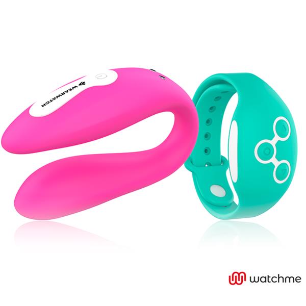 DUAL TECHNOLOGY WATCHME VIBRATOR FUCHSIA / SEAWATER
