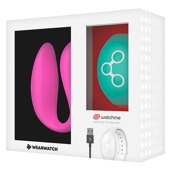 DUAL TECHNOLOGY WATCHME VIBRATOR FUCHSIA / SEAWATER