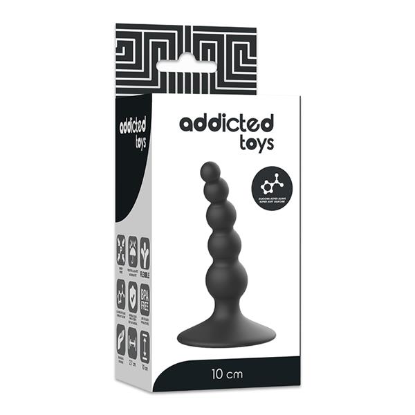 ANAL SEXUAL PLUG 10 CM BLACK