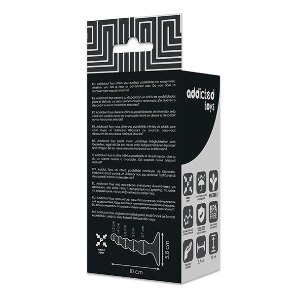 ANAL SEXUAL PLUG 10 CM BLACK