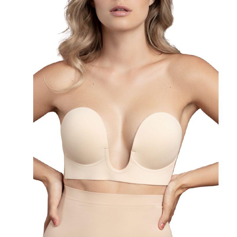 BRA WITHOUT HANDLES SHAPE U BLACK CUP A