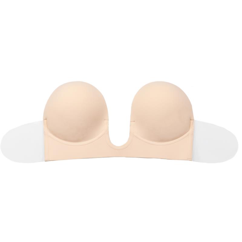 BRA WITHOUT HANDLES SHAPE U BLACK CUP A
