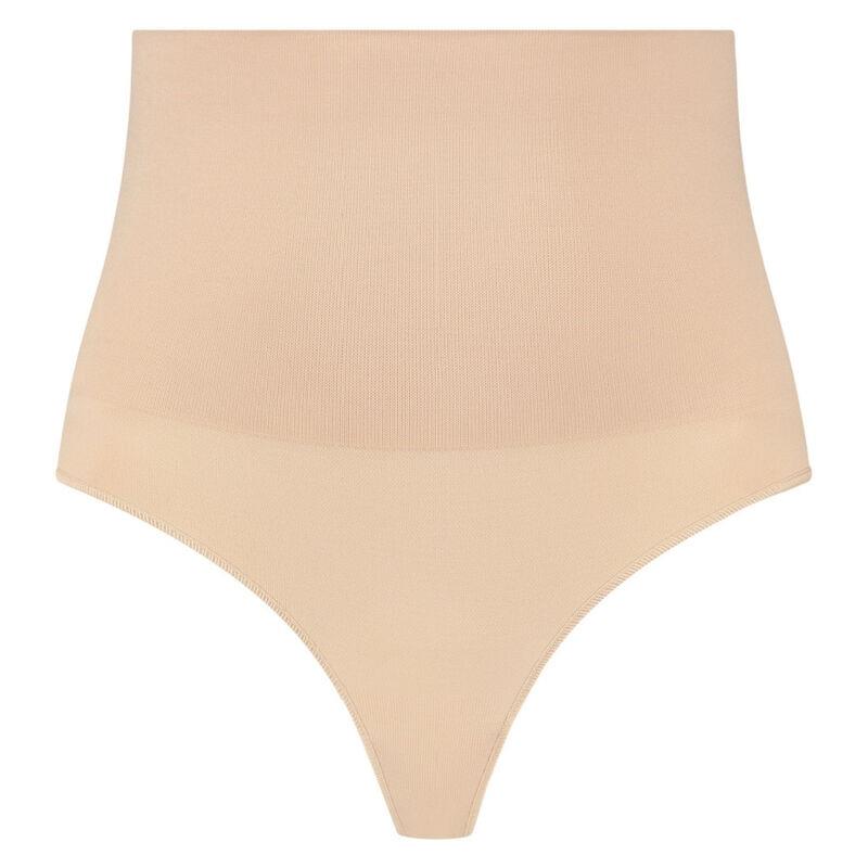 THONG STYLE SEAMLESS GIRDLE BEIGE SIZE S