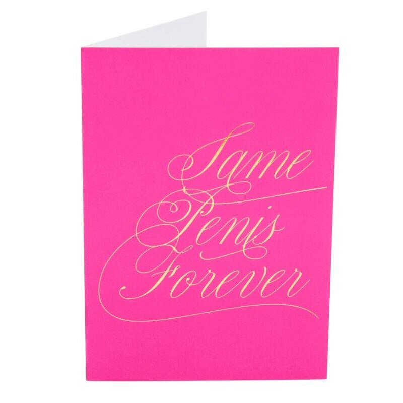 NAUGHTY NOTES: SAME PENIS FOREVER