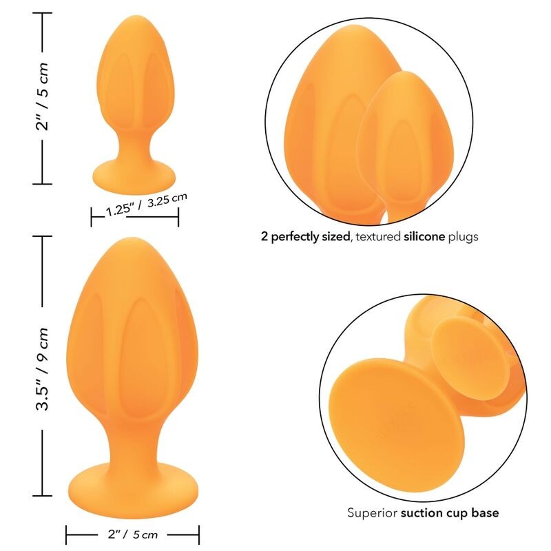 CHEEKY BUTTPLUG ORANGE