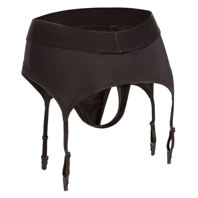 BOUNDLESS THONG WITH GARTER L/XL