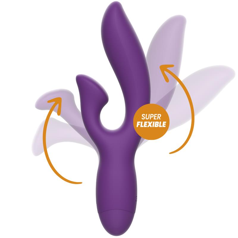 REWOFUN FLEXIBLE VIBRATOR WITH RABBIT