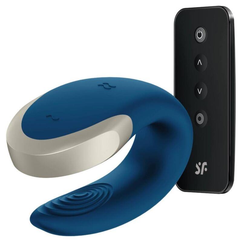 DOUBLE LOVE LUXURY PARTNER VIBRATOR BLUE