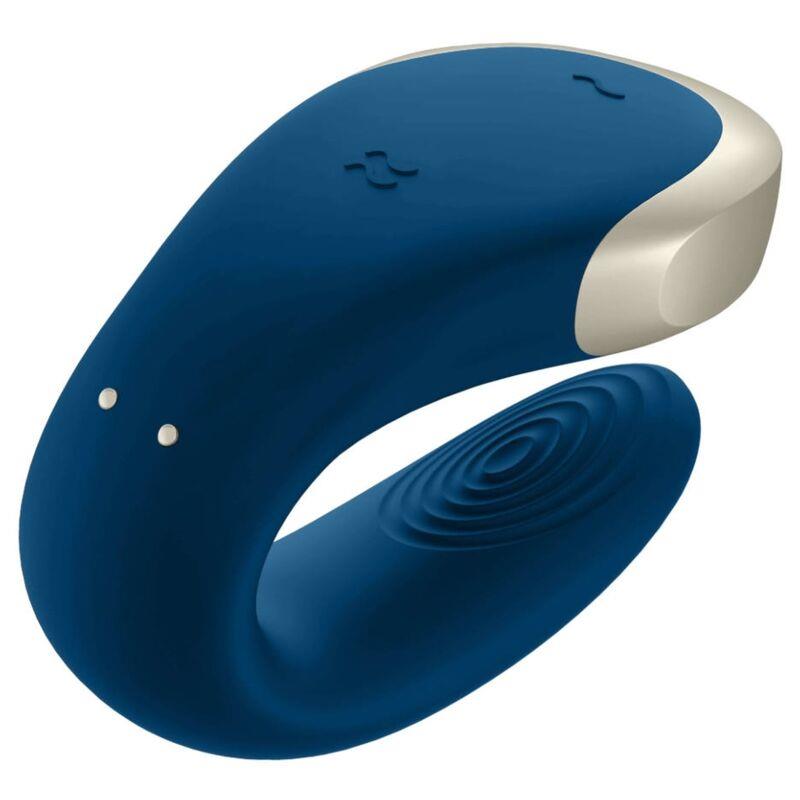DOUBLE LOVE LUXURY PARTNER VIBRATOR BLUE