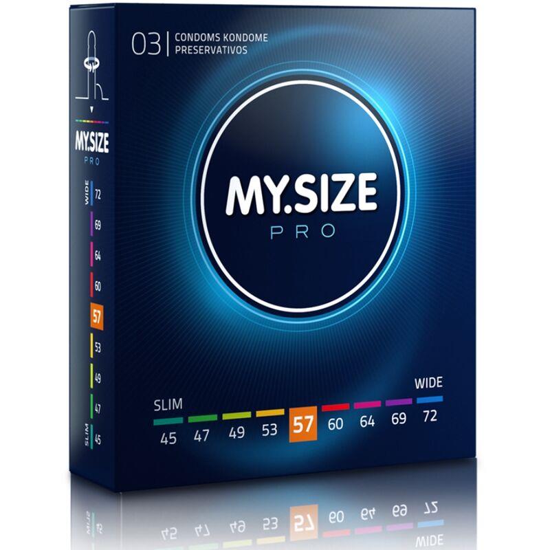 PRO CONDOMS 57 MM 3 UNITS