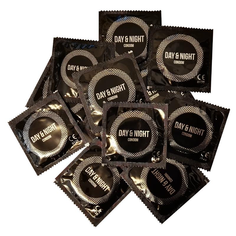 DAY AND NIGHT CONDOMS 100 UNITS