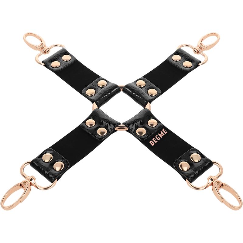 BLACK EDITION VEGAN LEATHER HOG TIE
