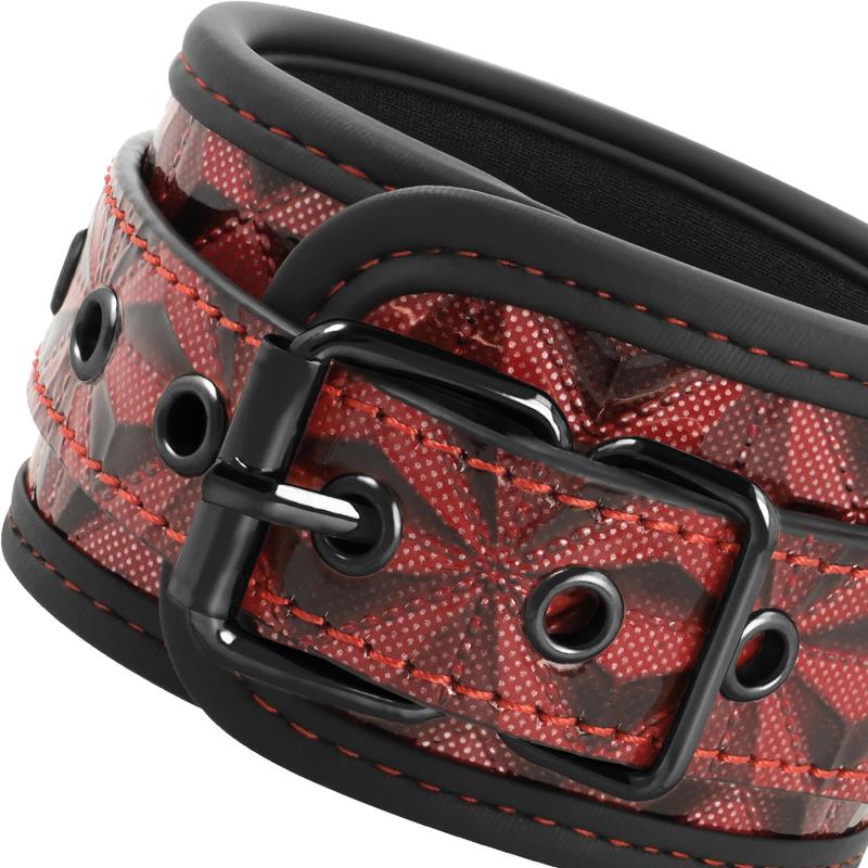 RED EDITION PREMIUM HANDCUFFS WITH NEOPRENE LINING