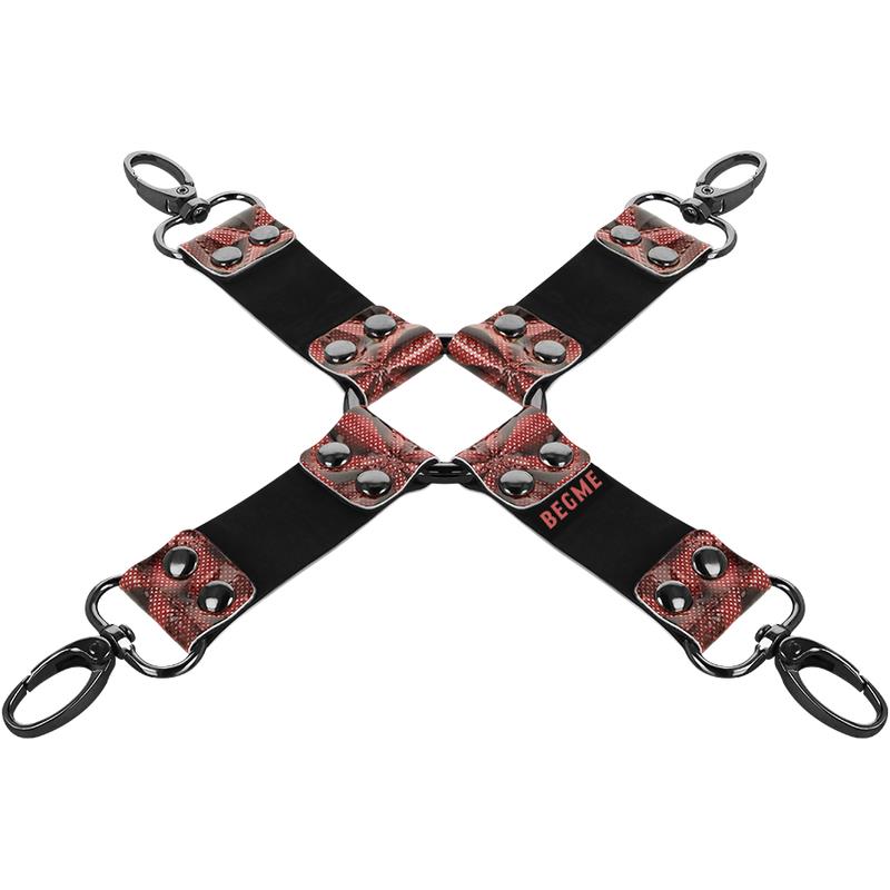 RED EDITION PREMIUM VEGAN LEATHER HOG TIE