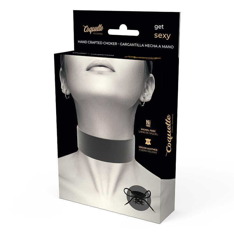 VEGAN LEATHER CHOKER