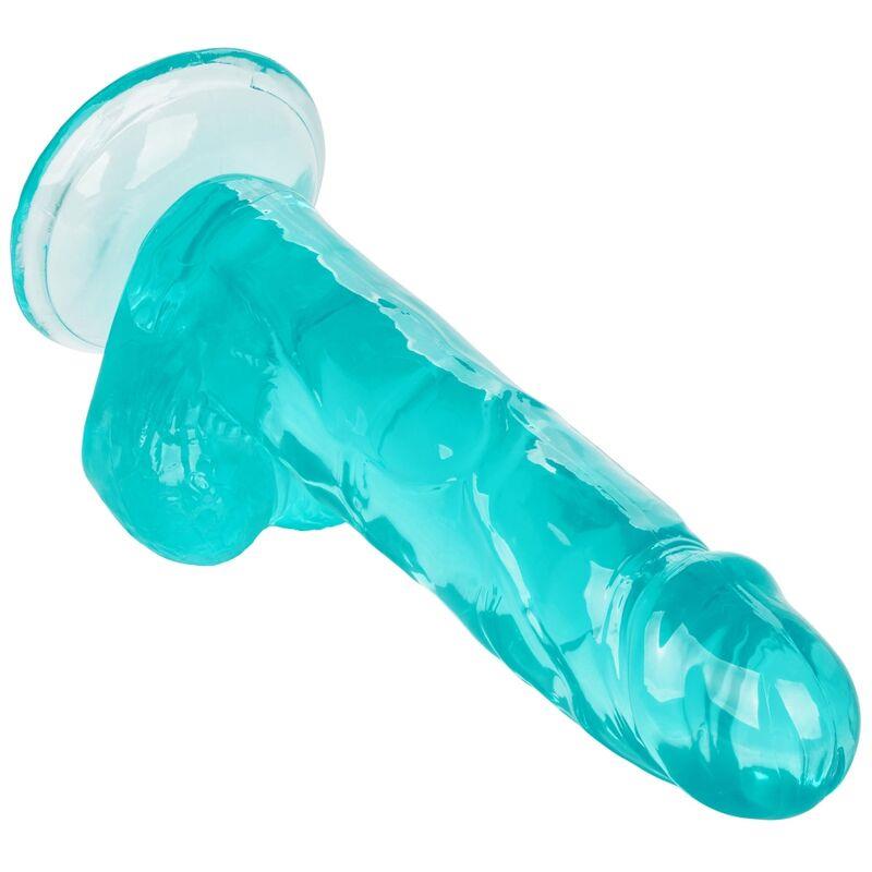 SIZE QUEEN DILDO BLUE 15.3 CM