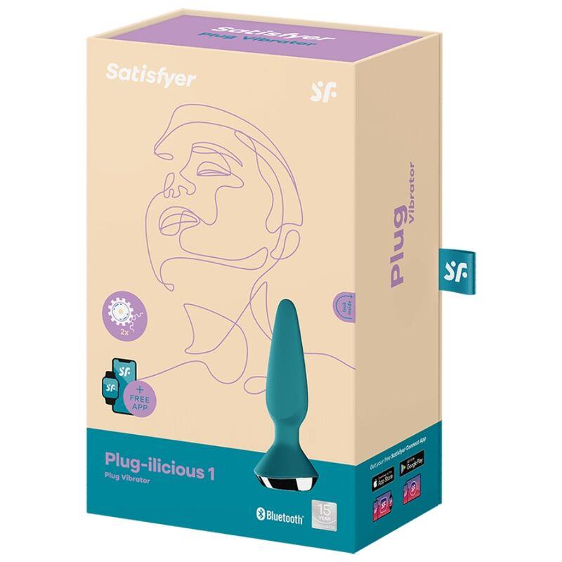 PLUG ILICIOUS 1 PLUG VIBRATOR GREEN