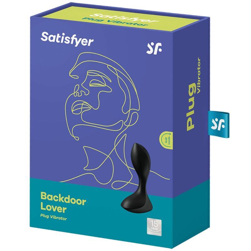 BACKDOOR LOVER VIBRIRAJUĆI PLUG CRNI