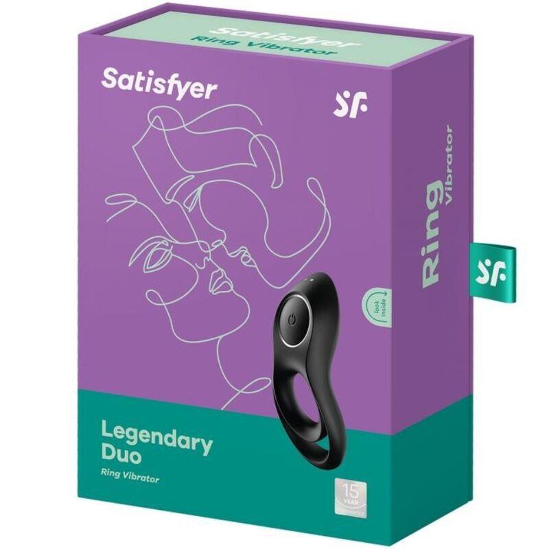 LEGENDARY DUO RING VIBRATOR BLACK